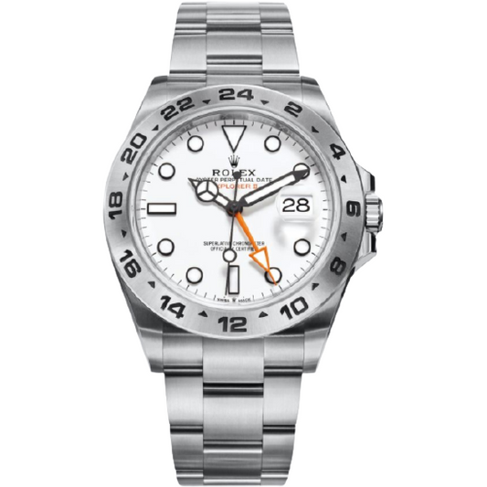 Explorer II Orange Hand Steel