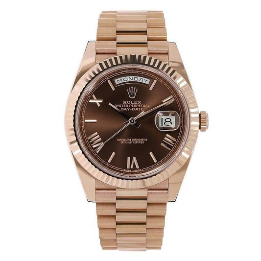 Day-Date 41 Chocolate Dial President Bracelet
