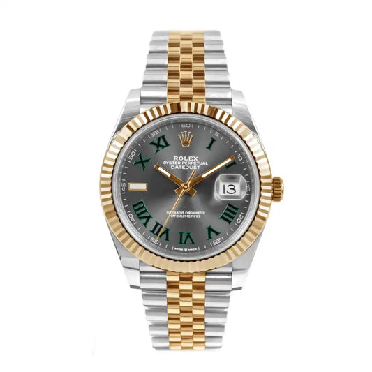 Datejust 41 Wimbledon Dial Two-Tone Jubilee